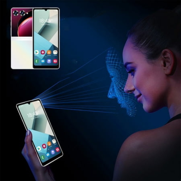 JGJJUGN 6.3Inch 4G Smartphone Android Gaming Mobile Phone Hd Camera Wifi Portable Phone Quad-Core Cpu Chip Phone High-Grade Frosted Glass Case Phone