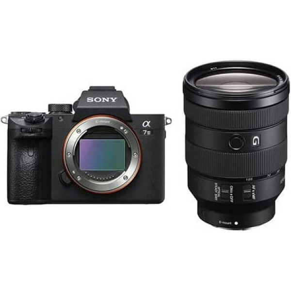 Sony Alpha a7 III Full Frame Mirrorless Digital Camera with Sony FE 24-105mm f/4G OSS Lens & More - Bundle Kit