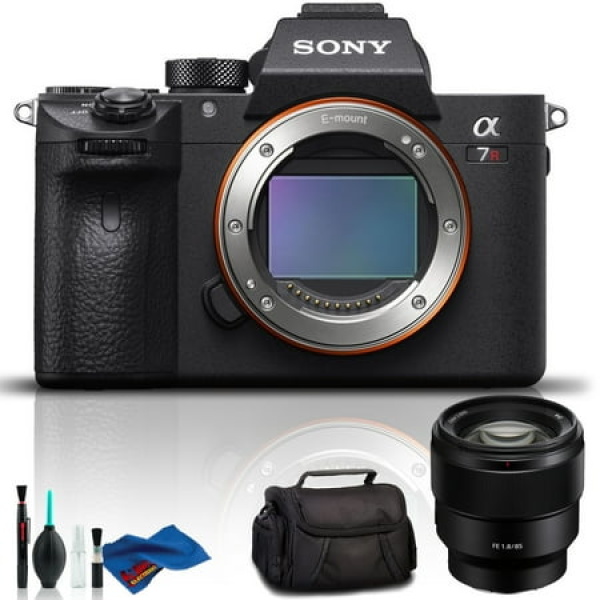 Sony Alpha a7R III Mirrorless Digital Camera with 85mm Lens - Standard Kit