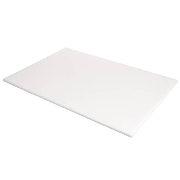 0.5 x 15.5 x 22.5 in. White Cutting Board