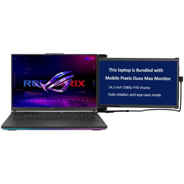 ASUS ROG Strix G18 Gaming Laptop (Intel i9-13980HX 24-Core 18in 240 Hz Wide QXGA (2560x1600) GeForce RTX 4070 16GB DDR5 5600MHz RAM 2x2TB PCIe SSD RAID 1 (2TB) Backlit KB Wifi Win 11 Pro)