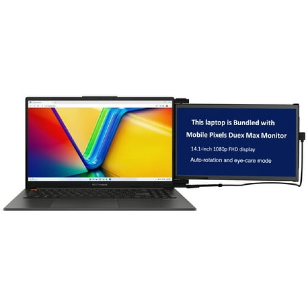 ASUS Vivobook Home/Business Laptop (Intel i9-13900H 14-Core 15.6in 120 Hz 3K UHD (2880x1620) Intel Iris Xe 16GB LPDDR5 4800MHz RAM 2TB PCIe SSD Backlit KB Wifi Webcam Win 11 Home)