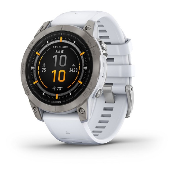 Garmin epix Pro GPS Smartwatch (Gen 2) - 47 mm, White