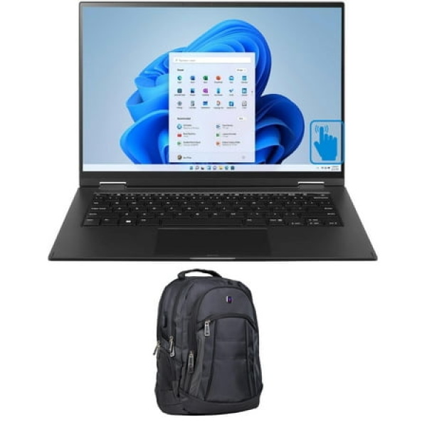 LG Gram Home/Business 2-in-1 Laptop (Intel Ultra 7-155H 16-Core 14.0in 60 Hz Touch Wide UXGA (1920x1200) Intel Arc 32GB LPDDR5X 6400MHz RAM 1TB PCIe SSD Win 11 Pro) with Premium Backpack