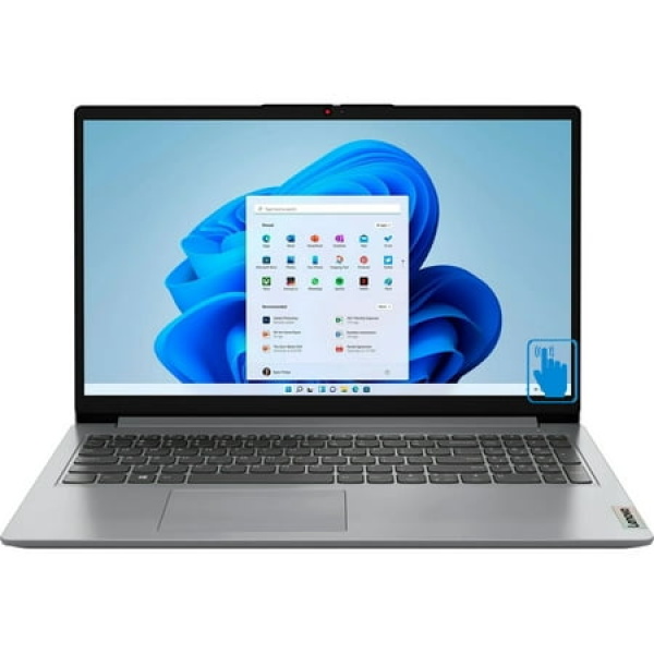 Lenovo Ideapad 1i School/Business Laptop (Intel i3-1215U 6-Core 12GB RAM 1TB PCIe SSD Intel UHD 15.6in 60 Hz Touch Full HD (1920x1080) Wifi Bluetooth Webcam Cloud Grey Win 10 Pro)