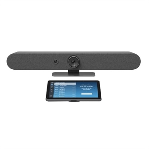 Logitech Rally Bar Mini + Tap IP Graphite Bundle for Video Meeting Rooms