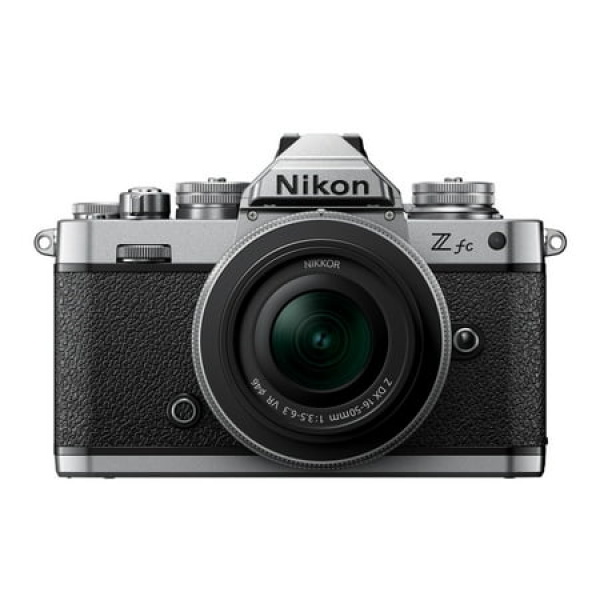 Nikon Z fc DX-Format Mirrorless Camera Body w/NIKKOR Z DX 16-50mm f/3.5-6.3 VR - Silver