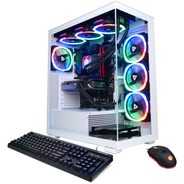 SLC10780CPGV5 Gamer Supreme Liquid Cool Desktop Computer - White