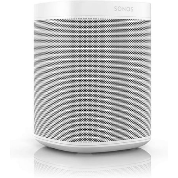 Sonos One (Gen 2) - Voice Controlled Smart Speaker with Amazon Alexa Built-in (White)