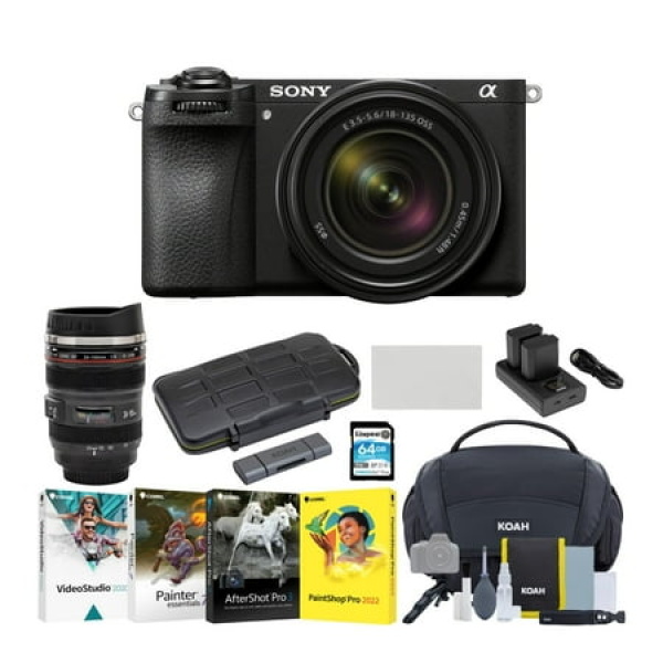 Sony Alpha 6700 APS-C Mirrorless Camera with 18-135mm Lens Essentials Kit