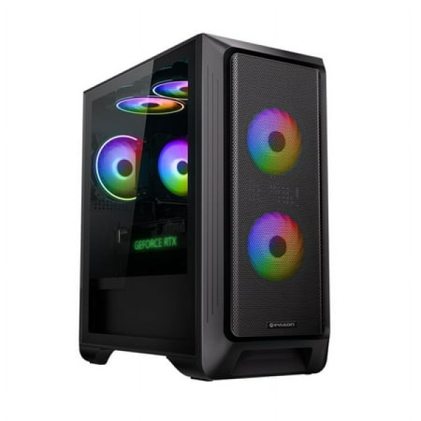 ipason Gaming Desktop Intel® Core™ i5-13400F Processor (20M Cache up to 4.60 GHz) RTX 4060 16GB DDR5 1TB M.2 NVMe Gen3 RGB Fan Cooling 650W 80+ Gold Wifi DIY Friendly Windows 11 Home Black