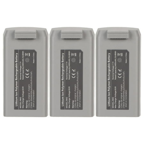 (2Pack) 3pcs RC Drone Battery 7.7V 2400mAh Remote Control UAV Backup Battery for DJI Mavic Mini 2 for Mini 2 SE for Mini SE