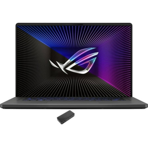 ASUS ROG Zephyrus G16 Gaming/Entertainment Laptop (Intel i7-13620H 10-Core 16.0in 165 Hz Full HD (1920x1080) GeForce RTX 4070 16GB RAM 1TB PCIe SSD Backlit KB Win 11 Home) with USB-C Dock