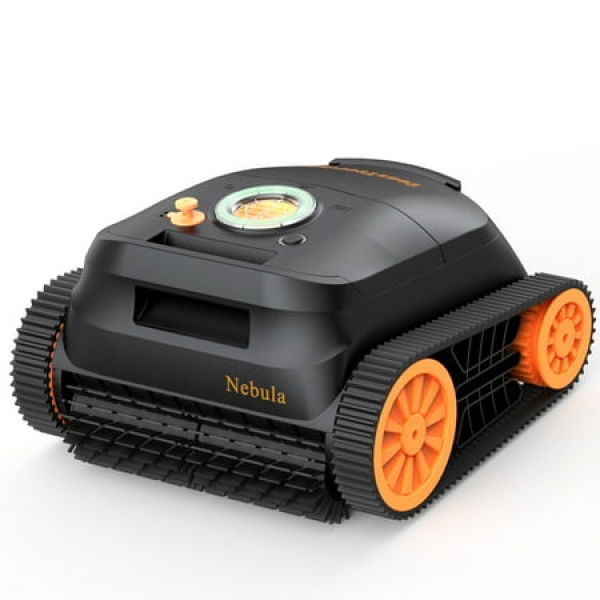 CoasTeering Nebula Robotic Pool Vacuum Cleaner for 180 ㎡ Inground Pool with 180 Mins Runtime Cordless Pool Cleaner with Wall and Waterline Cleaning and Perfect Suction Brushless Motors