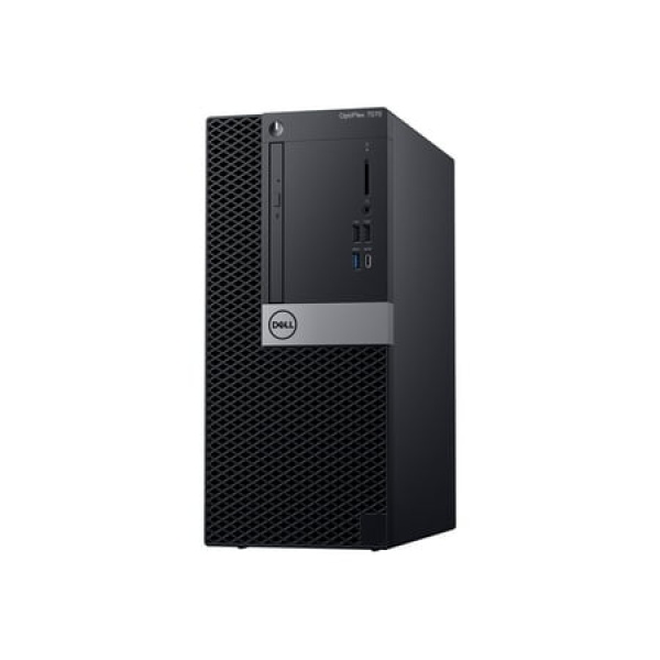 Dell OptiPlex 7070 Desktop Computer - Intel Core i7-9700 - 16GB RAM - 256GB SSD - Tower