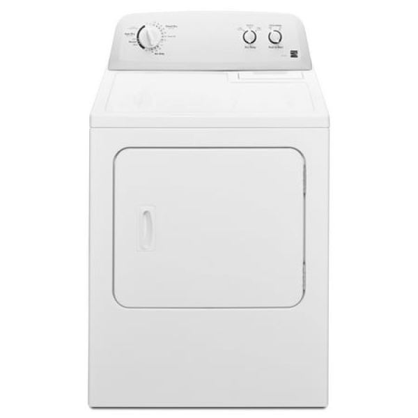 Kenmore 7.0 Cu. ft. Capacity Front Load Gas Dryer with Wrinkle Guard 29 W x 28 D x 43 H White