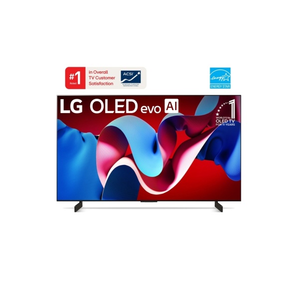 LG 42" Class OLED evo C4 4K Smart TV 2024