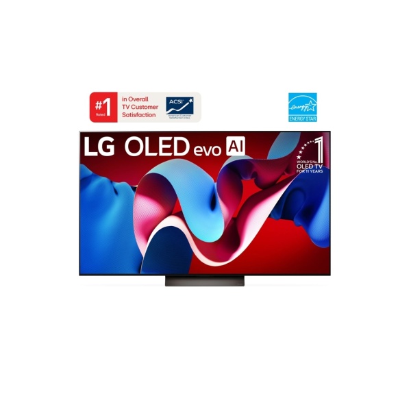 LG 65" Class OLED evo C4 4K Smart TV 2024