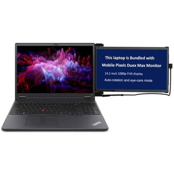 Lenovo P16v Gen 1 Workstation Laptop (Intel i9-13900H 14-Core 16.0in 60 Hz Wide UXGA (1920x1200) NVIDIA RTX 2000 Ada 32GB DDR5 5200MHz RAM 2x1TB PCIe SSD RAID 1 (1TB) Wifi Webcam Win 11 Pro)