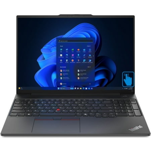 Lenovo ThinkPad E16 Gen 2 Home/Business Laptop (Intel Ultra 5-125U 12-Core 16GB DDR5 5600MHz RAM 256GB PCIe SSD Intel Graphics 16.0in 60 Hz Touch Fingerprint Wifi Bluetooth Win 11 Pro)