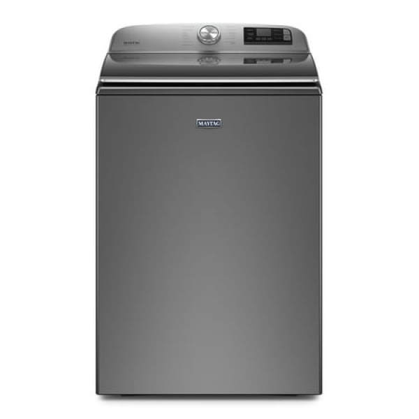 Maytag Mvw7232h 28 Wide 5.3 Cu. Ft. Energy Star Rated Top Loading Washer - Metallic Slate