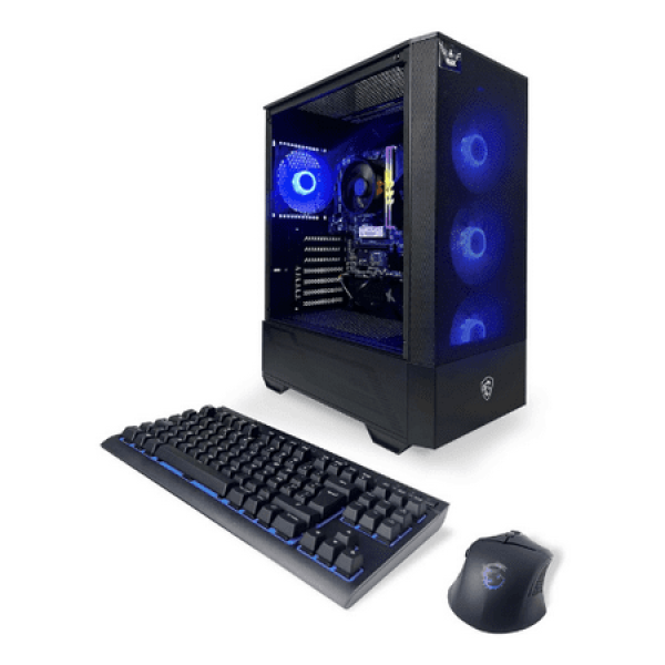 NSX Gaming Serie 8500 Pc Desktop (AMD RYZEN 5 8500G 16GB 2 * 8Gb RAM Ddr5 5200 512 GB SSD NVME M.2 Windows 11 Home WiFi Ready Mouse and Keyboard 1 year warranty)