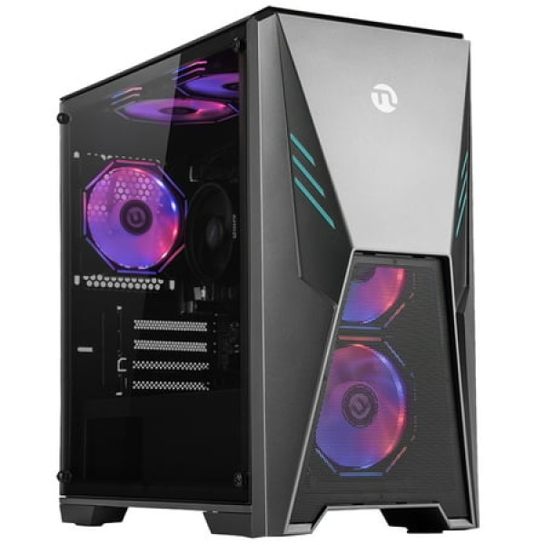 Ningmei Gaming Desktop PC AMD Ryzen 7 5700G Radeon Graphics 16GB DDR4 RAM 1TB SSD 6 RGB Fans Win11 WiFi