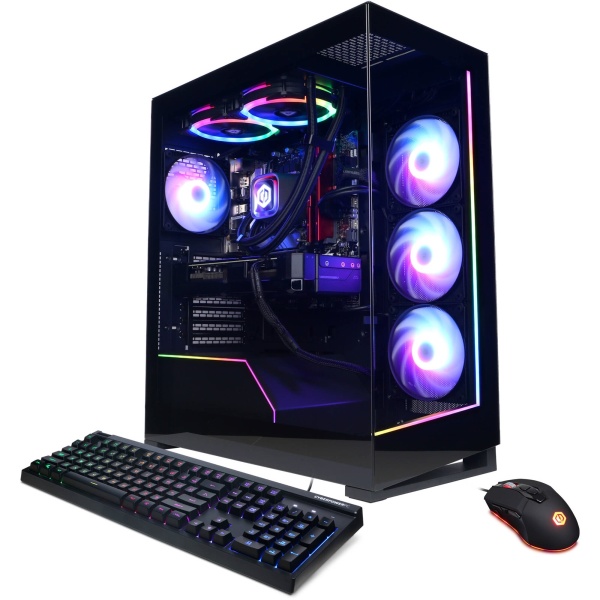 SLC8960CPGV11 Gamer Supreme Liquid Cool Desktop Computer - Black