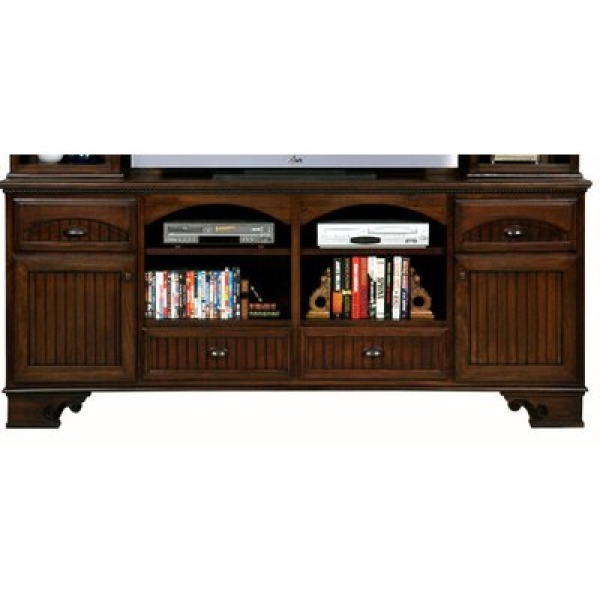 Solid Wood TV Stand for TVs up to 88"