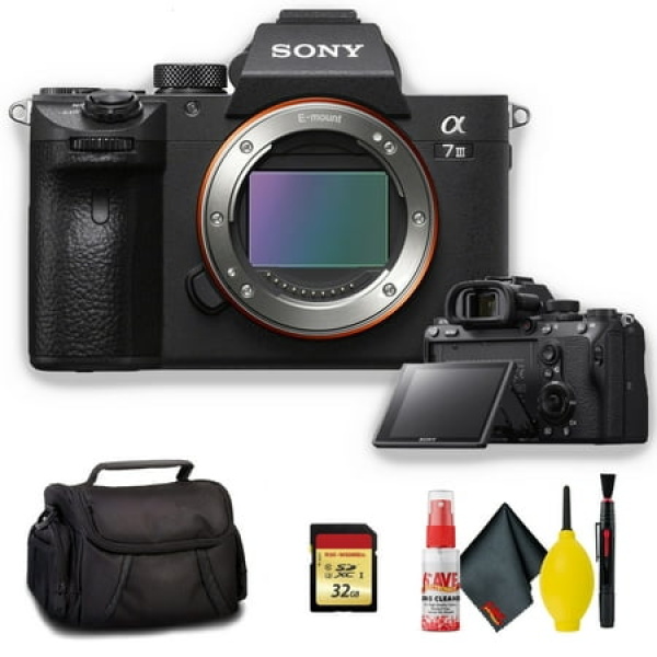 Sony Alpha a7 III Mirrorless Digital Camera Body Only - Standard Kit Bundle