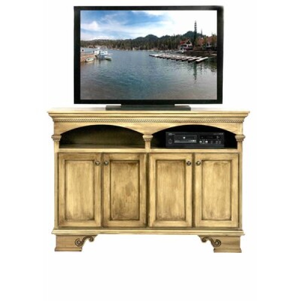 South Perth Solid Wood TV Stand for TVs up to 65"