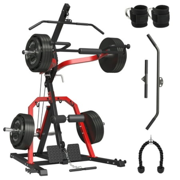 syedee Leverage Gym 2055LB Bench Press Machine for Strength Training Adjustable Full Body Workout Machine for Home Gym