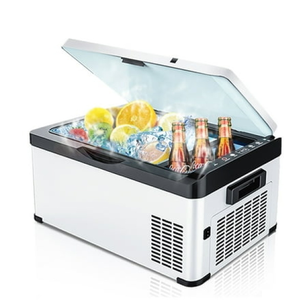 20/26/30L Car Refrigerator 12V Compressor Portable Freezer Cooler Fridge Quick Refrigeration Home Outdoor Picnic Cool Fast Cooling