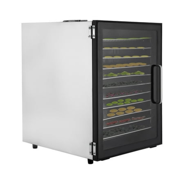 800W Commercial Home Food Dehydrator 12 Tray Stainless Steel Fruit Meat Beef Jerky Dryer 30-80°C