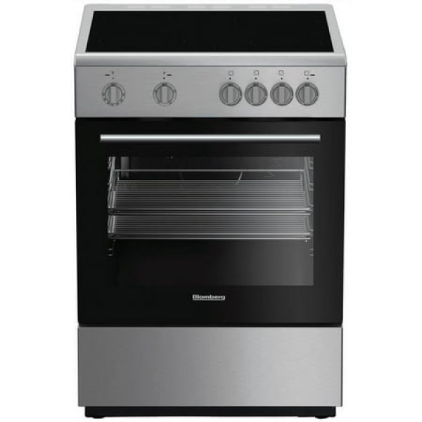 Blomberg Beru24202 24 Wide 2.5 Cu. Ft. Free Standing Electric Range - Stainless Steel