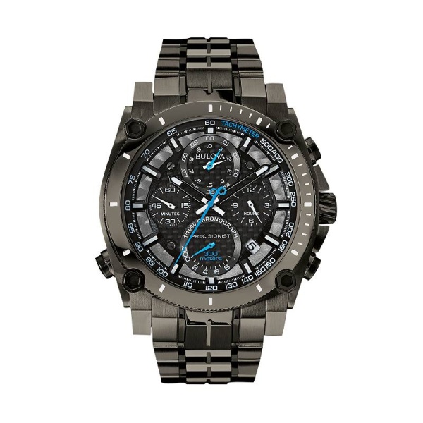 Bulova Men's Precisionist Stainless Steel Chronograph Watch - 98B229, Gray