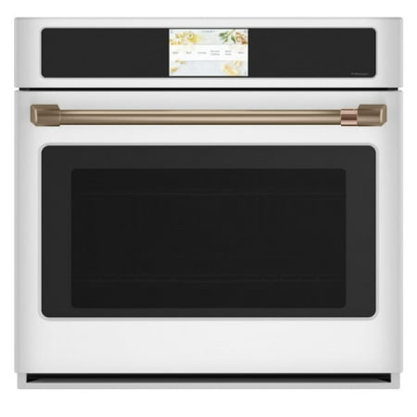 Cafe Cts90dpn Professional 30 Wide 5 Cu. Ft. Single Electric Oven - Matte White / Brushed