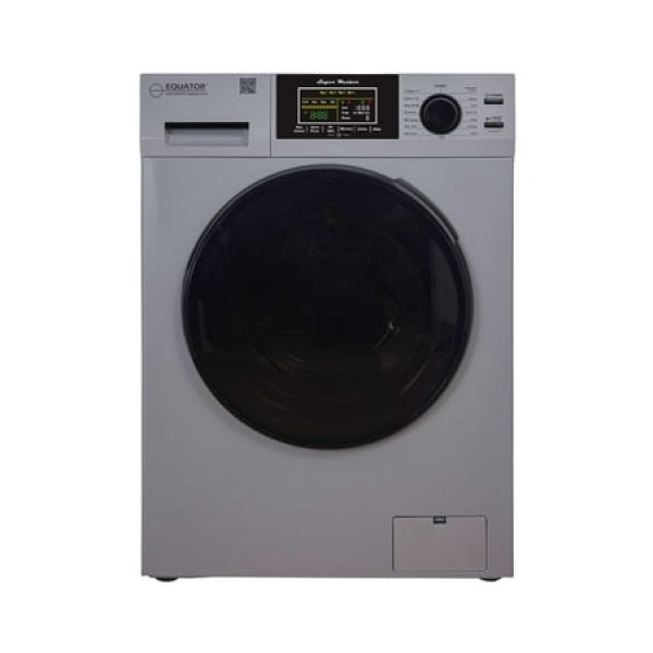 Equator 1.6 cu.ft./15 lbs Silver 110V Front load Washer 15 programs + Pet Cycle