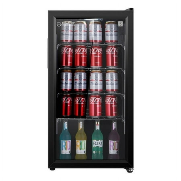 Equator BR 317 Can/Beverage Refrigerator in Black