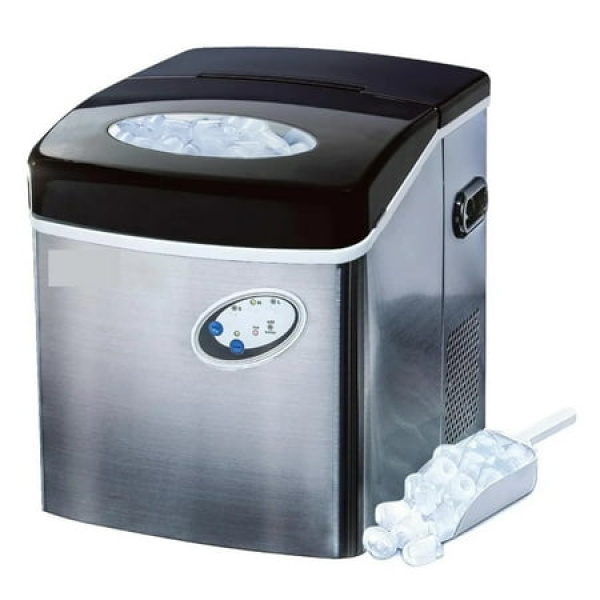 Extra Lar Ice Maker Stainless Steel 48 Lbs Per Day