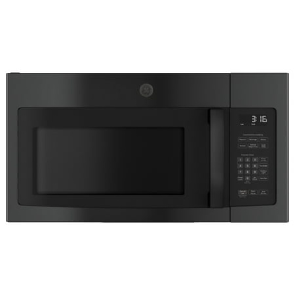 GE JVM3162DJBB - Microwave oven - over-range - 1.6 cu. ft - 1000 W - black