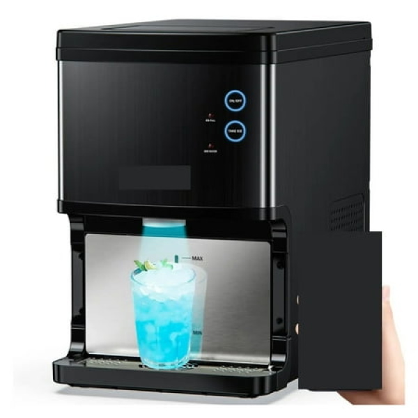 Ice Maker 40Lbs/24H Countertop Self Cleaning With App Control Crushed. Ice Maker For Bar/Home/PartyIce Maker Machine