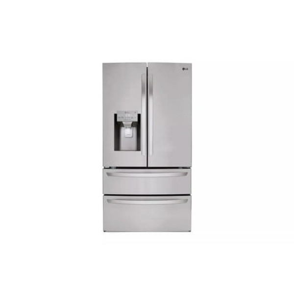 LG 28 Cu. ft. Smart Wi-Fi Enabled French Door Refrigerator Stainless Steel (LMXS28626S)