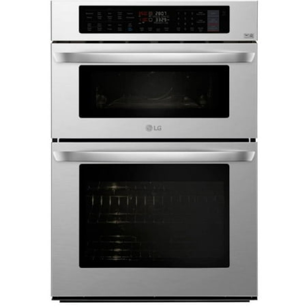 LG LWC3063BD 30 Inch Smart Electric Combination Double Wall Oven