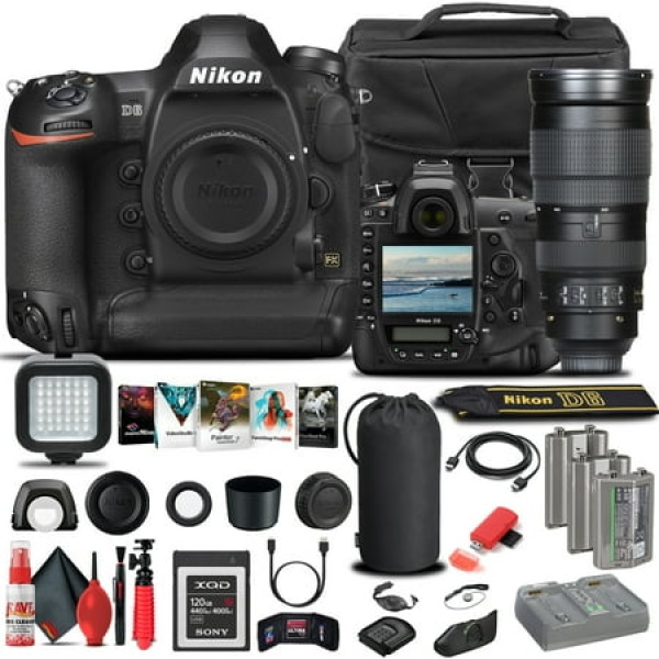 Nikon D6 DSLR Camera Body Only 1624 - Advanced Bundle