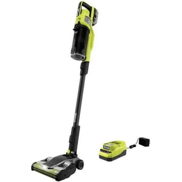 ONE+ HP 18V Brushless Cordless Pet Stick Vac with Kit with Dual-Roller 4.0 Ah HIGH Performance Battery and Charger