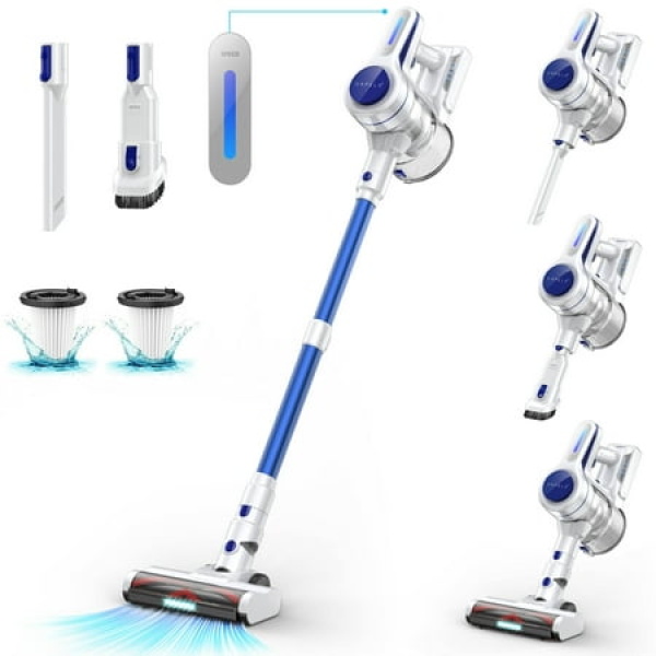 ORFELD Cordless Vacuum Cleaner 35KPa 45mins Stick Vacuum Lightweight for Hardwood Carpet Pet V19