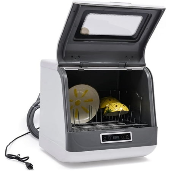 Portable Countertop Dishwasher Mini Countertop Portable Countertop Dishwasher Compact Dishwasher 3 Program Mini Dishwasher Portable Dishwasher for Small Apartments