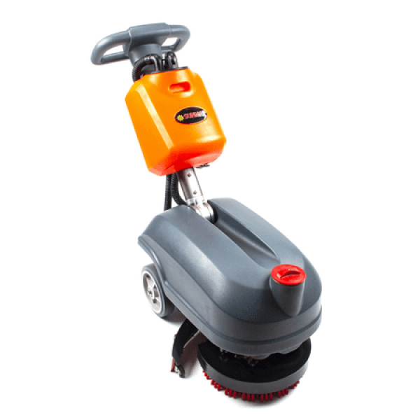 RT15 Battery Powered Floor Scrubber 14 Cleaning Path 19377 Sqft/h Efficiency Compact Design