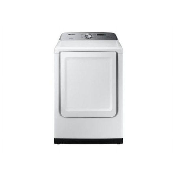 Samsung DVE50R5200W 7.4 Cu. Ft. White Electric Dryer with Sensor Dry